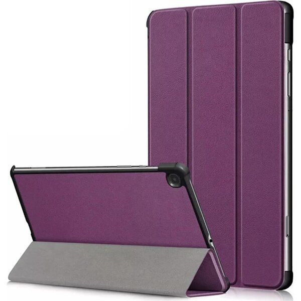 Ntech Hoes Geschikt voor Samsung Galaxy Tab A 10.1 2019 (T510)hoes Paars - Smart Tri-Fold Bookcase