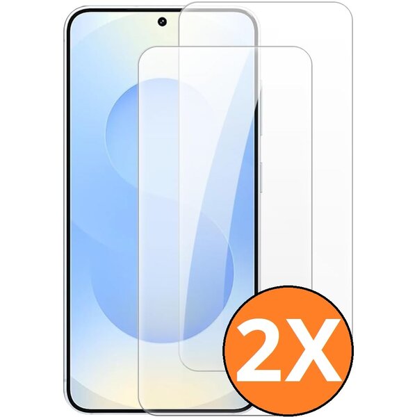 Ntech Screenprotector Geschikt voor Samsung Galaxy S26 Plus 5G Screenprotector - 2 Stuks Glas Gehard Galaxy S26 Plus Tempered Glass