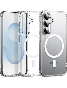 Ntech MagSafe hoesje Geschikt voor Samsung Galaxy S26 5G Transparant