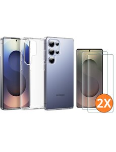 Ntech Hoesje Geschikt voor Samsung Galaxy S26 Ultra - transparant