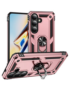 Ntech Hoesje Geschikt voor Samsung Galaxy S26 hoesje Rose Goud