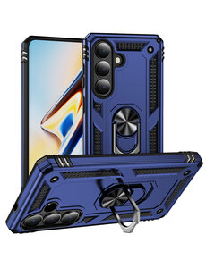 Ntech Hoesje Geschikt voor Samsung Galaxy S26 hoesje Blauw