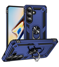 Ntech Hoesje Geschikt voor Samsung Galaxy S26 Plus hoesje Blauw