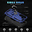 Ntech Hoesje Geschikt voor Samsung Galaxy S26 Plus hoesje Blauw - Hybrid Armor Anti-Shock hoesje  - Galaxy S26 Plus 5G Hoesje kickstand Ring houder cover TPU backcover hoesje