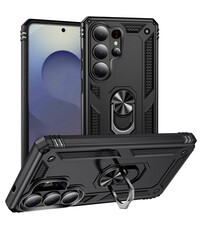 Ntech Hoesje Geschikt voor Samsung Galaxy S26 Ultra hoesje Zwart