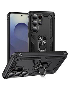 Ntech Hoesje Geschikt voor Samsung Galaxy S26 Ultra hoesje Zwart