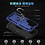 Ntech Hoesje Geschikt voor Samsung Galaxy S26 Ultra hoesje Blauw - Hybrid Armor Anti-Shock hoesje  - Galaxy S26 Ultra  5G Hoesje kickstand Ring houder cover TPU backcover hoesje