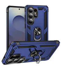 Ntech Hoesje Geschikt voor Samsung Galaxy S26 Ultra hoesje Blauw