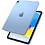 Ntech Hoes geschikt voor iPad A16 Hoes - iPad 2025 hoes 11th Gen/iPad 10th siliconen transparant cover Anti-Shock + ipad 2022 screenprotector Premium glass 2 stuks - Copy