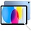 Ntech Hoes geschikt voor iPad A16 Hoes - iPad 2025 hoes 11th Gen/iPad 10th siliconen transparant cover Anti-Shock + ipad 2022 screenprotector Premium glass 2 stuks - Copy