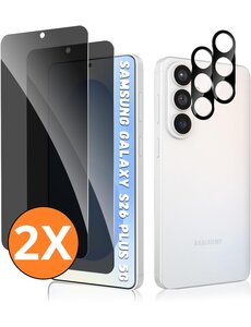 Ntech Privacy screenprotector Geschikt voor Samsung S26 Plus