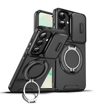 Ntech Hoesje Geschikt voor Samsung Galaxy S26 hoesje Zwart