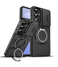 Ntech Hoesje Geschikt voor Samsung Galaxy S26 Plus  hoesje Zwart