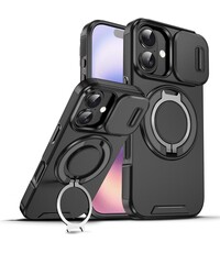 Ntech Hoesje Geschikt voor iPhone 17 hoesje Zwart