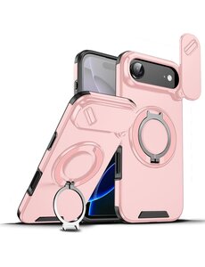 Ntech Hoesje Geschikt voor iPhone Air hoesje Rose Goud