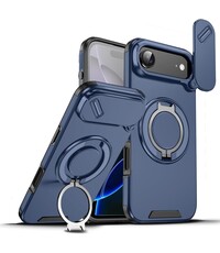 Ntech Hoesje Geschikt voor iPhone Air hoesje Blauw