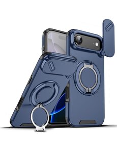Ntech Hoesje Geschikt voor iPhone Air hoesje Blauw