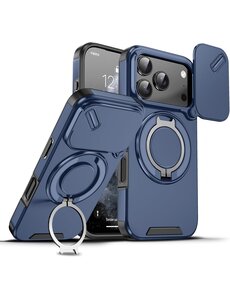 Ntech Hoesje Geschikt voor iPhone 17 Pro hoesje Blauw