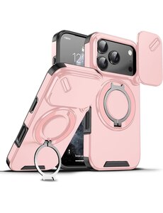 Ntech Hoesje Geschikt voor iPhone 17 Pro hoesje Rose Goud