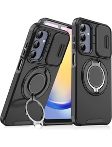Ntech Hoesje Geschikt voor Samsung Galaxy A55 hoesje Zwart