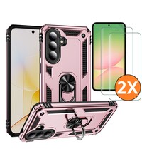 Ntech Hoesje Geschikt voor Samsung Galaxy A57 4G / 5G Hoesje Rose Goud