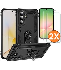 Ntech Hoesje Geschikt voor Samsung Galaxy A57 4G / 5G Hoesje Zwart