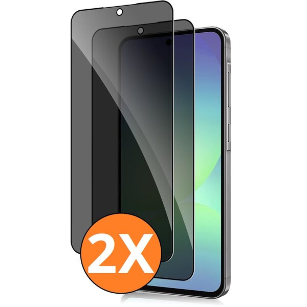Ntech Privacy Geschikt voor Samsung Galaxy A57 screenprotector Privacy - 2 Stuks - Full screen protector tempered glass - gehard glas voor Geschikt voor Samsung A57