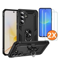 Ntech Hoesje Geschikt voor Samsung Galaxy A37 5G Hoesje Zwart