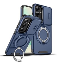 Ntech Hoesje Geschikt voor Samsung Galaxy A37 hoesje Blauw