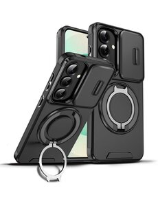 Ntech Hoesje Geschikt voor Samsung Galaxy A37 hoesje Zwart
