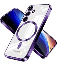 Ntech Hoesje Geschikt voor Samsung Galaxy S26 Plus hoesje backcover Paars