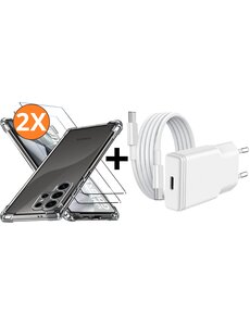 Ntech USB C Adapter oplader - USB C Snellader 20W Met 1m Kabel