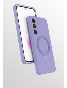 Ntech Hoesje Geschikt voor Samsung S26 hoesje zacht siliconen Lila