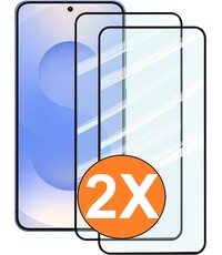 Ntech Full Cover Screenprotector Geschikt voor Samsung Galaxy S26 Plus