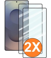 Ntech Full Cover Screenprotector Geschikt voor Samsung Galaxy S26 Ultra