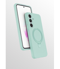 Ntech Hoesje Geschikt voor Samsung S26 Plus hoesje zacht siliconen Lake Blauw