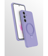 Ntech Hoesje Geschikt voor Samsung S26 Plus hoesje zacht siliconen Lila