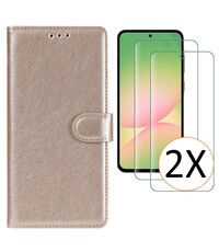 Ntech Hoesje geschikt voor Samsung Galaxy A57 5G hoesje Goud