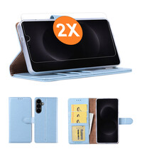 Ntech Hoesje geschikt voor Samsung Galaxy A57 5G hoesje Blauw