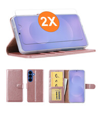 Ntech Hoesje geschikt voor Samsung Galaxy S26 Plus 5G hoesje Rose Goud