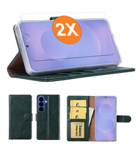 Ntech Hoesje geschikt voor Samsung Galaxy S26 Plus 5G hoesje Groen