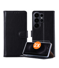 Ntech Hoesje geschikt voor Samsung Galaxy S26 Ultra 5G hoesje Zwart