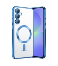 Ntech Hoesje Geschikt voor Samsung A56 / A36 Hoesje Blauw