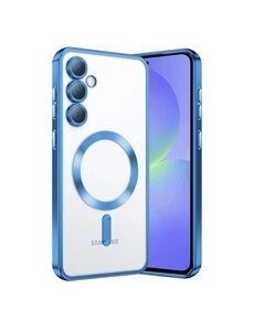 Ntech Hoesje Geschikt voor Samsung A56 / A36 Hoesje Blauw