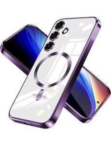 Ntech Hoesje Geschikt voor Samsung Galaxy A17 Hoesje Paars