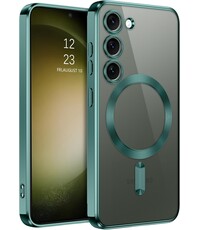 Ntech Hoesje Geschikt voor Samsung Galaxy S26 hoesje backcover Groen