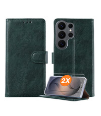 Ntech Hoesje geschikt voor Samsung Galaxy S26 Ultra 5G hoesje Groen