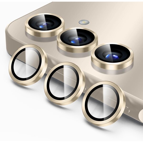 Ntech Camera Lens Screen Protector Geschikt voor Samsung Galaxy S26 / S26 Plus Goud - Screenprotector - Camera Protector Samsung S26 / S26 Plus 5G