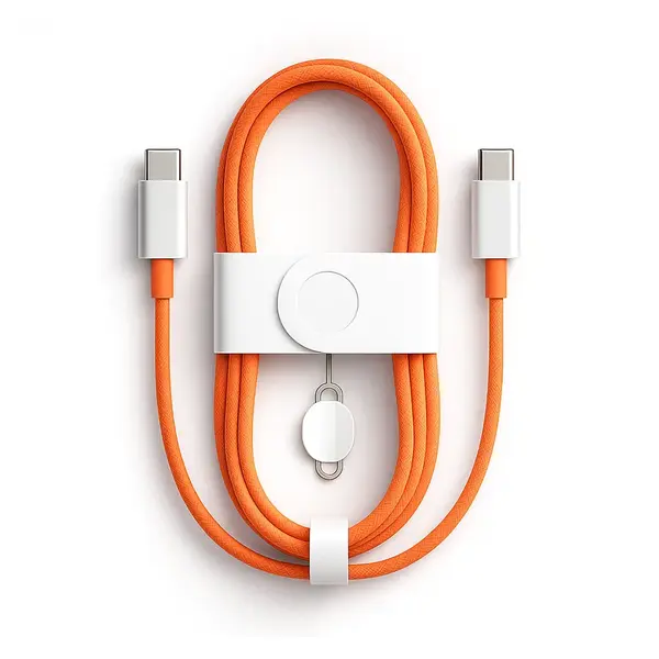 Ntech Ntech USB C Kabel 1m – usb c naar usb c kabel 60W Oranje geschikt voor Samsung A57 / A37 / A56 / A36/ S26 / S26 Ultra / S25 Ultra/ S25 FE/ A17/ S24 Ultra / iPhone 17 / 17 Pro / 15 / 15 Pro / 16 / 16 Pro Max / Auto Accessories