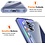 Ntech Hoesje geschikt voor Samsung Galaxy A57 Hoesje transparant - Anti Shock silicone hoesje Galaxy A57 case met 2 Pack Screenprotector tempered glass voor Samsung A57